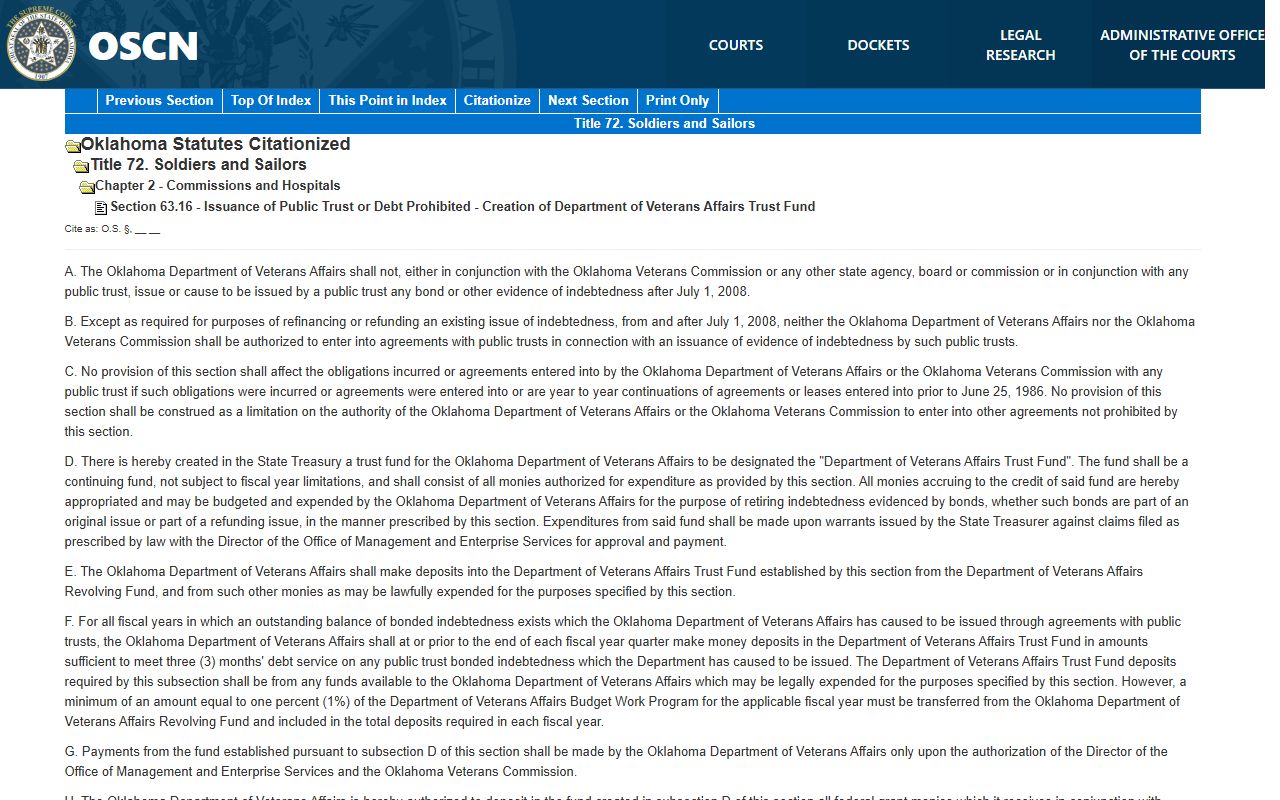 Oklahoma 22 O.S. 19 disclosure limits for expunged Garfield County court records